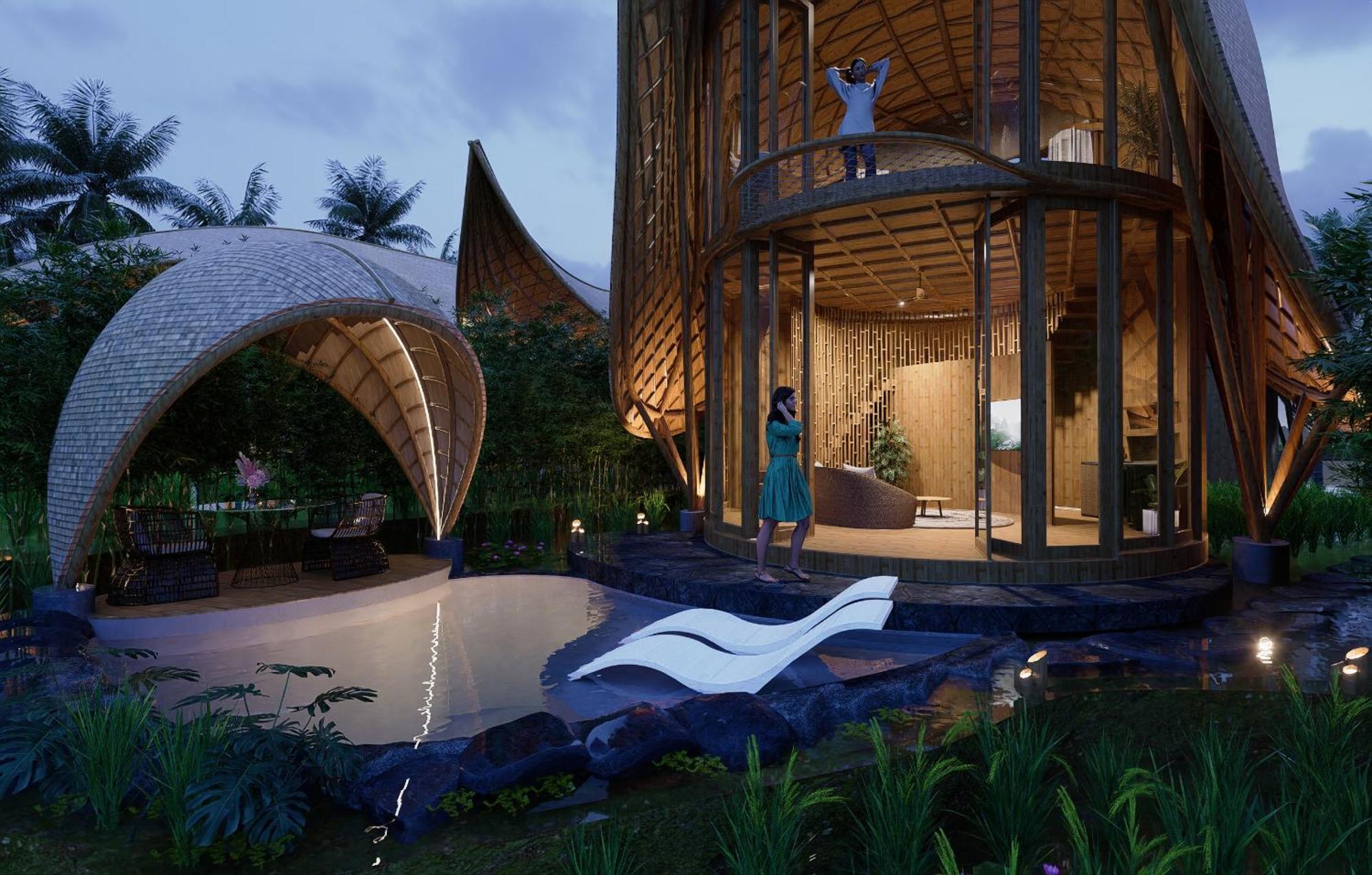 Green Lander Ubud Экстерьер фото